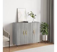 3 Doors Sideboard Compact Sideboard Modern Buffet Kitchen Storage Cabinet