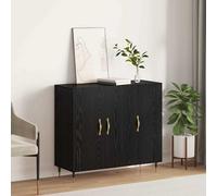 3 Doors Sideboard Compact Sideboard Modern Buffet Kitchen Storage Cabinet