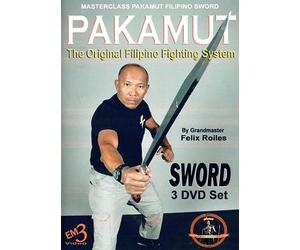 3 DVD Box Masterclass Pakamut Filipino Sword - The Original Filipino Fighting System