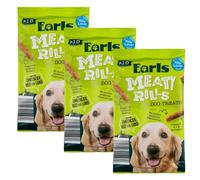 3× Eārls Meaty Rolls by AIdl - Chicken, Beef & Lamb | Dog Treats | With Vitamin A+E | 135g Each [Total 405g]