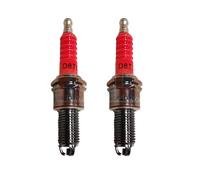 3 electrode D8TC spark suitable for motorcycle 125CC 150CC 200CC CG125 CF250 CH250 GY6 ATV moped scooter dirt bike kart(2 pcs)