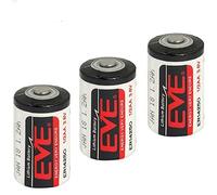 3 EVE ER14250 1/2AA 3.6V LITHIUM BATTERY ENERGY VERY ENDURE BOBBIN CELL SIZE NEW