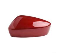 3 Exterior Wing Mirror Abs Replacement Red with Car Mirror Housing Compatible Cover for Axela Reverse Side Mirror Shell for Driver or Passenger Side（l)