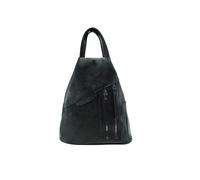 3 Exterior Zippered Pockets Backpack With Handle JFY Black One Size