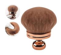 3" Extra Large Body Makeup Brush, Body Foundation Brush, Makeups Foundation Brush, Body Makeup Brush, Foundationss Oval Brush with Drawstring Bag, for Leg Bronzer Suncreen Applicator (rose golden)