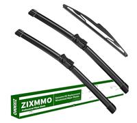 3 Factory Wiper Blades Replacement for Ford Fiesta 2009-2012 2013 2014 2015 2016 2017 Original Equipment Windshield Wiper Blades Set - 26"/15"/12" (Set of 3) Top Lock