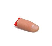 3 Fake Thumb Prop - Abs Magic Thumb Trick with Silk Scarf, Fake Thumb Reality Magician Finger | Soft Thumb Tips Stage Show Prop Prank Toy, Fake Thumb Tips Disappearing Silk Magic Trick