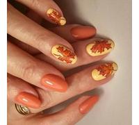 3. Fall Festival Ribbon Hoofs Art Short Ellipsoidal ABS Craft Easy Halloween Wear & Party Manifestation Fall Lemon Fraudulent Hoofs