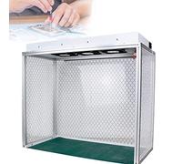 3 Fan Laminar Flow Hood with HEPA Filter, 24x12in Clean Bench for Phone Repair - Dust-Free Working Room