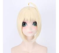 3 Farben Hochwertige Anime Perücke Säbel Arturia Pendragon Cosplay Perücke Schicksal bleiben Nacht Kostüm Perücke Halloween Party Performance Perücken DM013 2