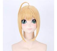 3 Farben Hochwertige Anime Perücke Säbel Arturia Pendragon Cosplay Perücke Schicksal bleiben Nacht Kostüm Perücke Halloween Party Performance Perücken DM013 1