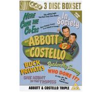 3 Film Box Set: Abbott & Costello Pardon My Sarong / Buck Privates / In Society