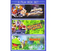 3 Film Box Set: Muppets Take Manhattan / Muppets From Space / Kermit's Swamp Years