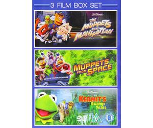 3 Film Muppets Take Manhattan From Space Kermit's Swamp Years Show DVD NEW R2