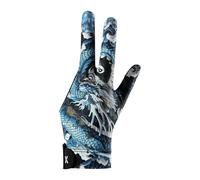 3 Finger Pool Glove, Billiard Cue Mitt, Adjustable Comfortable Glove with Sturdy Build, Sport Accessory for Men Women Cyclists Mom Dad, Gaming Gear for Cue Practice Home Indoor Outdoor Practice Use