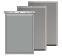 3-Flap Large Dog Door Replacement Flap with Screws, Extreme Weather Replacement Flaps - Compatible with PetSafe Freedom Doggie Doors Replacement Flaps PAC11-11039 10 1/8" X 16 7/8"