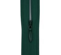 #3 Flexi Invisible Close-End Zip, 1 Zip - Concealed Zipper for Dresses & Skirts, Soft Stretch Tape, Sewing Craft 22 Inch (56cm) (Deep Blue-Green)