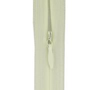 #3 Flexi Invisible Close-End Zip, Pack of 5 - Concealed Zipper for Dresses & Skirts, Soft Stretch Tape, Sewing Craft 16 Inch (40cm) (Cream)