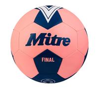 (3, Fluorescent Pink/Midnight Blue) Mitre Final Logo Football