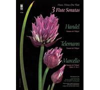 3 Flute Sonatas (Music Minus One Flute)