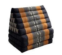 3-Fold Mat with Triangle Cushion - Comfortable TV Pillow, Foldable Mattress with Cushion Made of Eco-Friendly Kapok, (180x50x40cm,C)