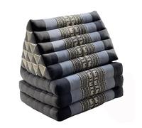 3-Fold Mat with Triangle Cushion - Comfortable TV Pillow, Foldable Mattress with Cushion Made of Eco-Friendly Kapok, (180x50x40cm,1#)