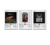 3 Frank Ocean Album Cover Posters - Usspo Frank Music Art Canvas Prints, 08x12inch
