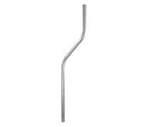 3 ft (914 mm) Cranked Aluminium Alloy 1" (25 mm) Mast