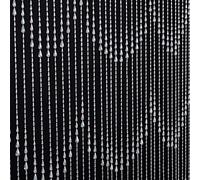3 FT X 6 FT Raindrops Iridescent Crystal Beaded Curtain Door String Curtain Wall Panel Window Room Divider Blind for Wedding Coffee House Restaurant Parts Home Decoration