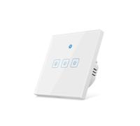 (3 Gang) WiFi Smart Touch Remote Control Switch Radar Motion Sensor Panel Works with Amazon Alexa Google Home