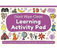 3+ Giant Wipe-Clean Learning Activity Pad