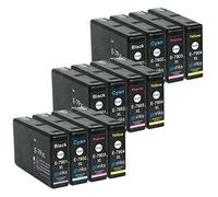 3 Go Inks Set of 4 Ink Cartridges to replace Epson T7906 (79XL Series) Compatible/non-OEM for Epson Workforce Pro Printers (12 Inks)