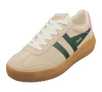 Gola Women's Athena Sneaker, Bone/Evergreen/Candy/Gum, 3 UK