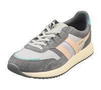 (3) Gola Chicago Womens Fashion Trainers in Grey Pink