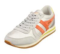 (3) Gola Daytona Blaze Womens Fashion Trainers in Silver