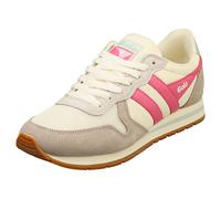 (3) Gola Daytona Womens Fashion Trainers in Off White Pink