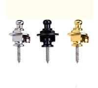 3 Guitar Strap Locks, Guitar Strap Lock Buttons, Guitar Strap Lock, Guitar Seat Belt Lock for Acoustic Classical Electric Guitar, Bass Ukulele