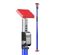 3-H Third Hand Telescopic Support Pole Heavy Duty, Cargo Bars, All-steel Support Rod for Cabinet Jacks Drywall Support-165 lbs Capacity and Extends from 43.3 to 76.8 Inch, (Blue)