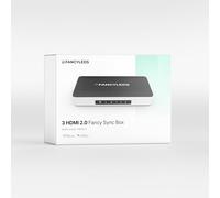 3 HDMI Port Fancy Sync Box for Syncing HDMI Devices with All TV Sizes (for 70" to 90" TVs)