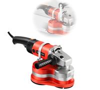 3-Head Concrete Grinder Kit, Handheld Sander Polisher, 2800W Cement Surface Planer with 6 Speeds, 90° Grinders No Dead Angles for Sanding Concretes, Marble, and Granite