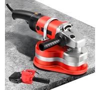 3-Head Concrete Grinding Machine, Wall Sander with Cooling Vents, Tri-Axis Structure, and 90° No-Dead-Angle Operation for Efficient Wall and Ground Grinding Machine+vacuumcleaner