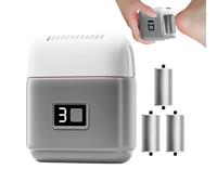 3 Head Rechargeable Electric Foot File - Foot Scrubber and | Smooth Feet with USB Rechargeable Electric Foot Grinder | Foot Care Machine | Rechargeable Electric Foot File