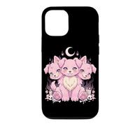 3 Headed Dog Pastel Goth Anime Creatures Kawaii Manga Horror Case for iPhone 12/12 Pro