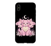 3 Headed Dog Pastel Goth Anime Creatures Kawaii Manga Horror Case for iPhone XS Max