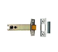 3 Heavy Duty Bolt Through Tubular Latch 76mm EB/SSS (2 Faceplates) TLS5030EB/SSS by Carlisle Brass