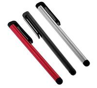 3 High-Sensitivity Touch Pen Phone Pad Tablet Black, Silver, Red Durable processing