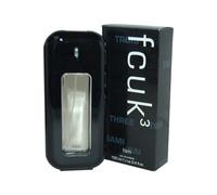 3 him Eau de Toilette Spray 100ml Fcuk White 100ml