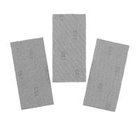 3 hojas de lija de Malla 1/3 (93x190mm), con Velcro, Grano 120