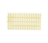 3-Hole ABS Plastic Draina Overflow Grate, Anti-Slip Shower Drain Cover, 250KG Load Capaci, 30cm Channel Grate for Walkway & Balcony, Set of 5 Pieces