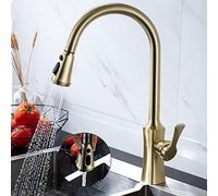 3 Hole Faucets Bathroom Black Widespread Faucet Handle Gold 3 Pieces Wash Basin Tap Hot Cold Mixer,Kitchen Sink Faucet